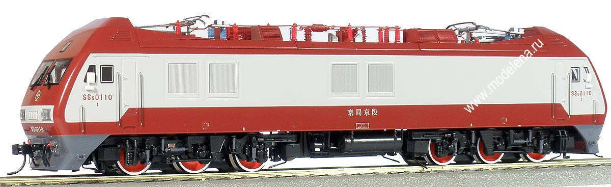Электровоз SS9G 0110 китайских железных дорог, шестиосный