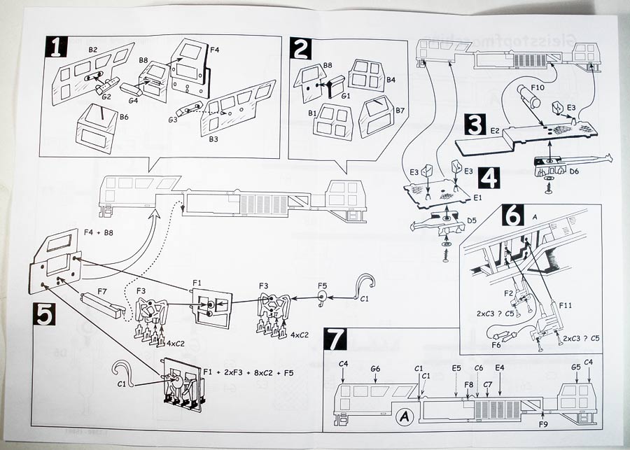Инструкция к КИТу – комплекту деталей для сборки несамоходного балластера