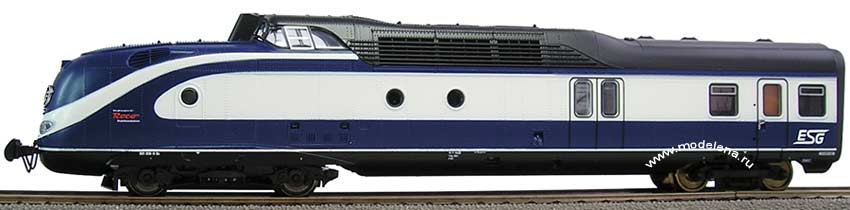 Головной вагон немоторный дизель-поезда «BR601» 4-вагонного
