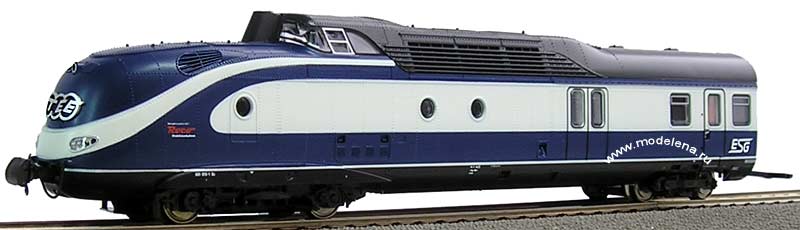 Головной вагон моторный дизель-поезда «BR601» 4-вагонного