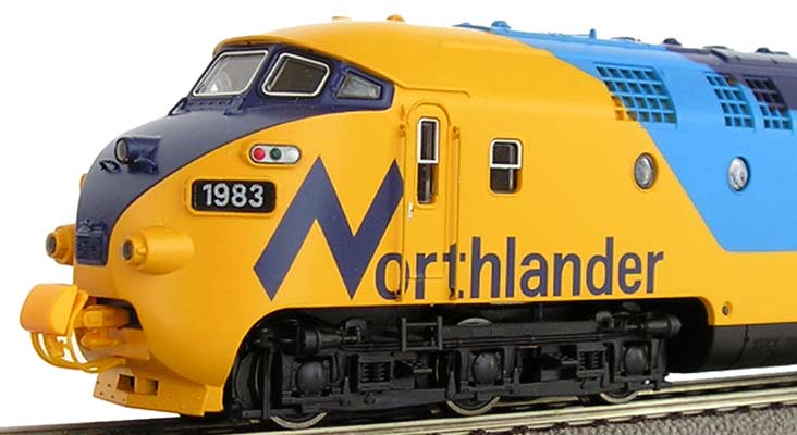 Головной вагон моторный дизель-поезда «ONR Northlander» 4-вагонного