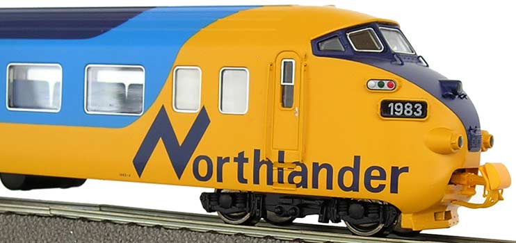 Головной вагон пассажирский дизель-поезда «ONR Northlander» 4-вагонного
