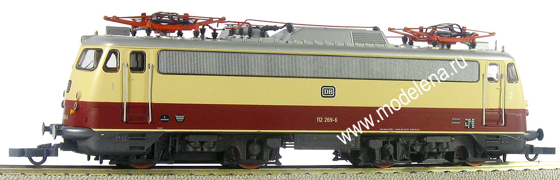 Электровоз «BR112» из набора профессионального стартового поезда «Roland» с цифровым управлением
