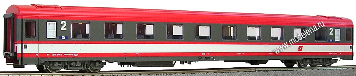 Вагон 2 класса электропоезда 6-вагонного «Rh 4010»
