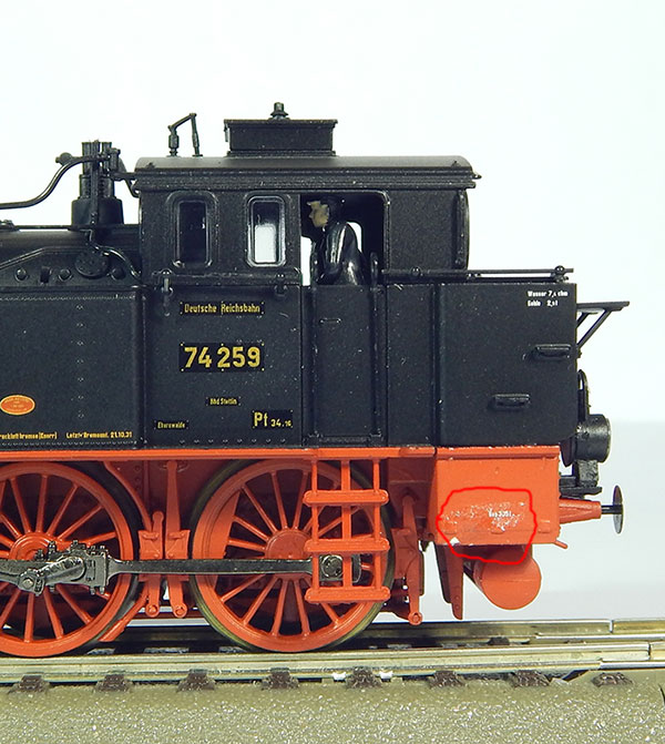 Brawa 40350. - BR74 259