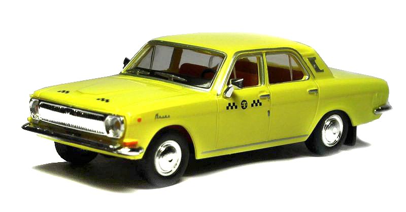 Автомобиль ГАЗ-24 Волга, Желтое такси